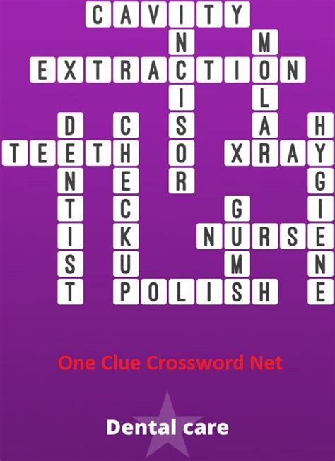 Answers for Dental procedure (4,5) crossword clue, 9 letters. Search for crossword clues found in the Daily Celebrity, NY Times, Daily Mirror, Telegraph and major publications. Find clues for Dental procedure (4,5) or most any crossword answer or clues for crossword answers.